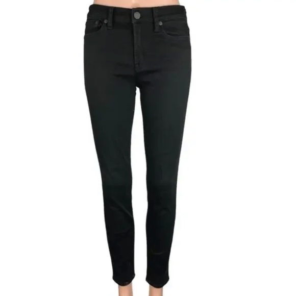 J.Crew Toothpick Ankle Black Jeans Size 32 - Picture 1 of 8